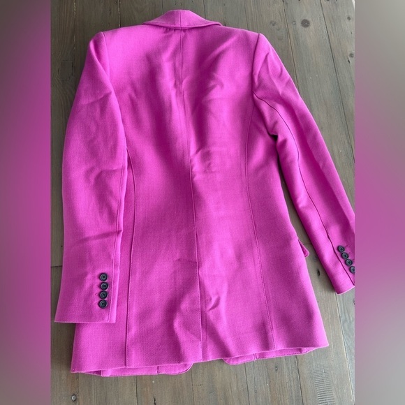 Smythe Long Shawl Blazer in Purple Violet Pink - Picture 9 of 10